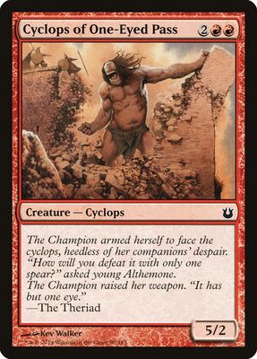 Cyclops of One-Eyed Pass Cyclops of One-Eyed Pass