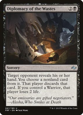 Diplomacy of the Wastes Diplomacy of the Wastes