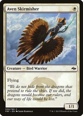 Aven Skirmisher Aven Skirmisher