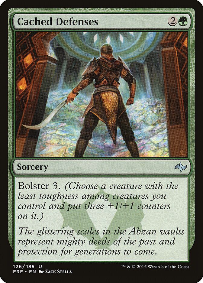 Cached Defenses Cached Defenses