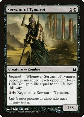 Servant of Tymaret Servant of Tymaret
