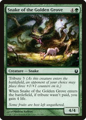 Snake of the Golden Grove Snake of the Golden Grove