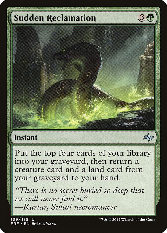 Sudden Reclamation Sudden Reclamation