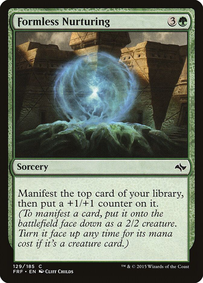 Formless Nurturing Formless Nurturing