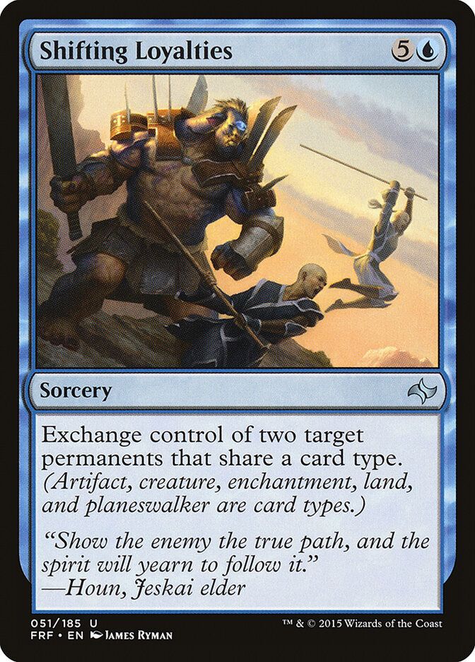 Shifting Loyalties Shifting Loyalties