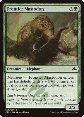 Frontier Mastodon Frontier Mastodon