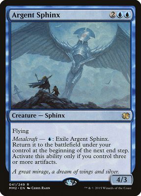 Argent Sphinx Argent Sphinx