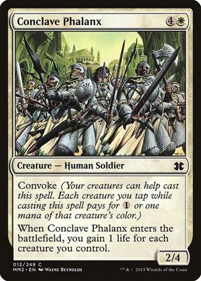 Conclave Phalanx Conclave Phalanx