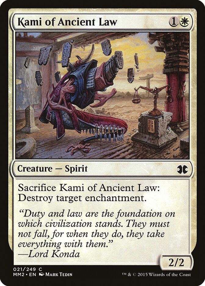 Kami of Ancient Law Kami of Ancient Law