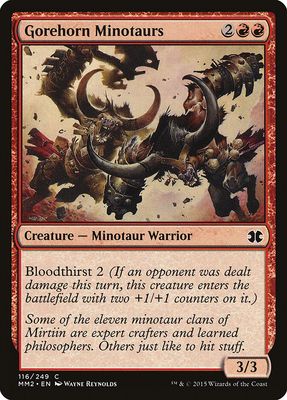 Gorehorn Minotaurs Gorehorn Minotaurs
