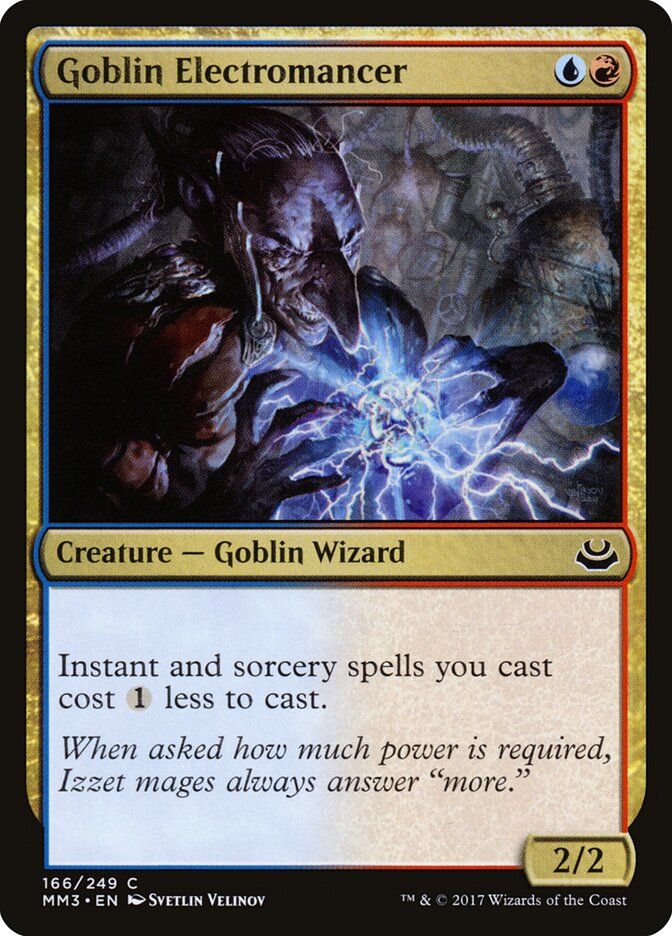 Goblin Electromancer Goblin Electromancer