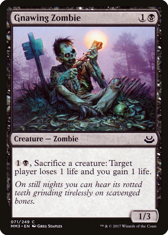 Gnawing Zombie Gnawing Zombie