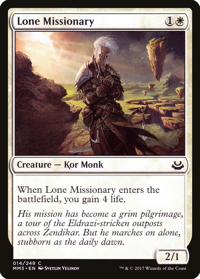 Lone Missionary Lone Missionary