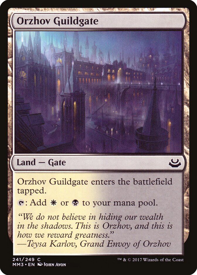 Orzhov Guildgate Orzhov Guildgate