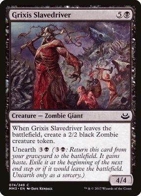 Grixis Slavedriver Grixis Slavedriver