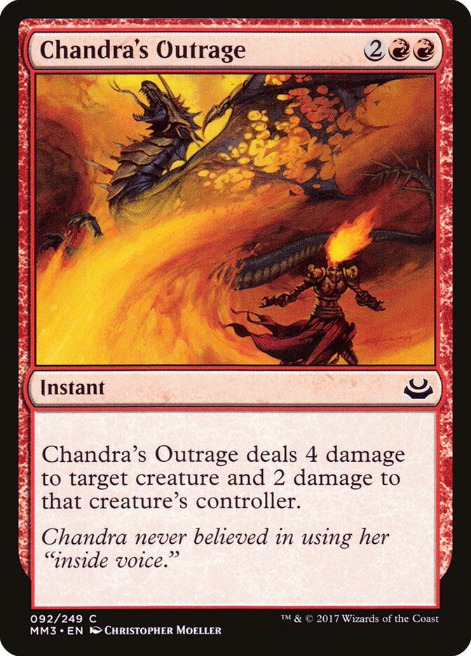 Chandra's Outrage Chandra's Outrage