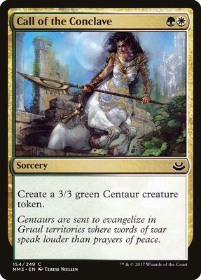 Call of the Conclave Call of the Conclave
