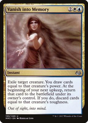 Vanish into Memory Vanish into Memory