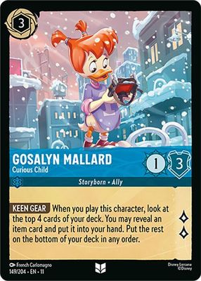Gosalyn Mallard - Curious Child Gosalyn Mallard - Curious Child