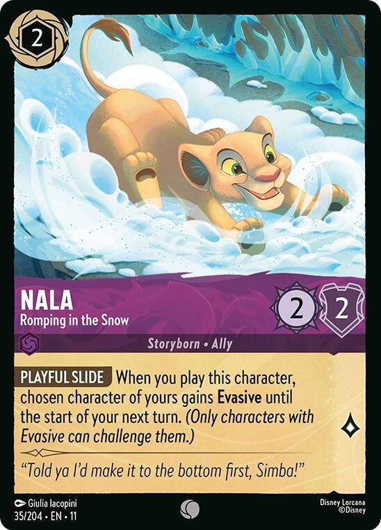 Nala - Romping in the Snow Nala - Romping in the Snow