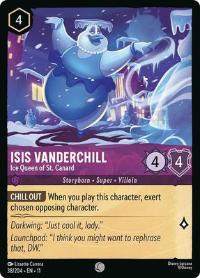 Isis Vanderchill - Ice Queen of St. Canard Isis Vanderchill - Ice Queen of St. Canard