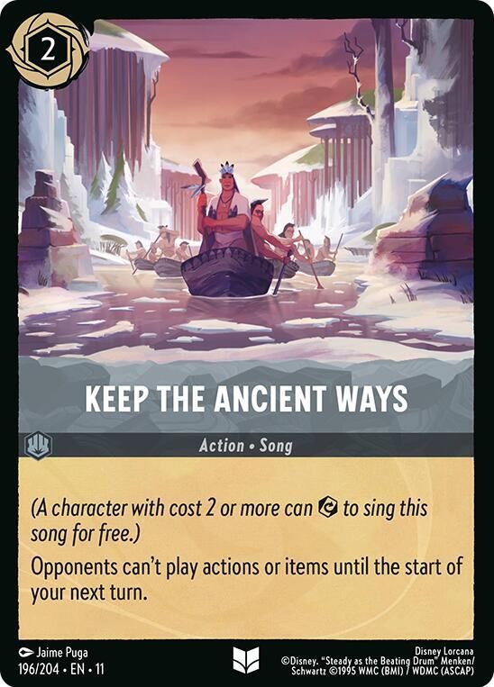 Keep the Ancient Ways Keep the Ancient Ways