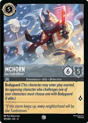 McHorn - Ice-Cold Officer McHorn - Ice-Cold Officer