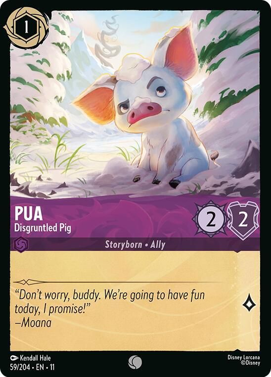 Pua - Disgruntled Pig Pua - Disgruntled Pig