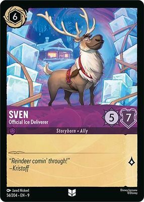 Sven - Official Ice Deliverer Sven - Official Ice Deliverer