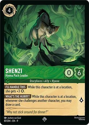 Shenzi - Hyena Pack Leader Shenzi - Hyena Pack Leader