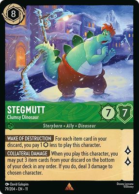 Stegmutt - Clumsy Dinosaur Stegmutt - Clumsy Dinosaur