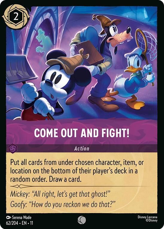 Come Out and Fight! Come Out and Fight!