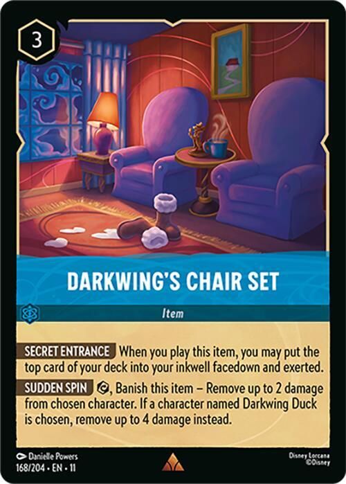 Darkwing's Chair Set