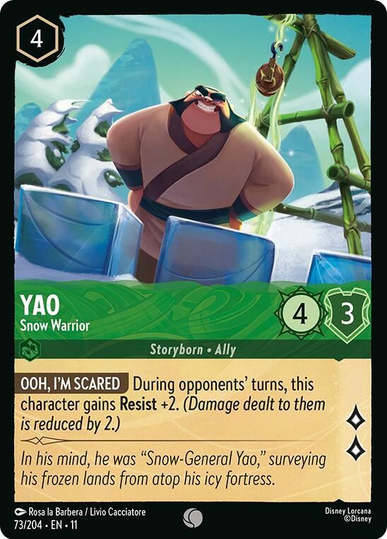 Yao - Snow Warrior Yao - Snow Warrior