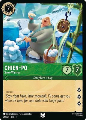 Chien-Po - Snow Warrior Chien-Po - Snow Warrior