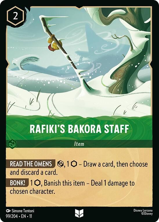 Rafiki's Bakora Staff Rafiki's Bakora Staff