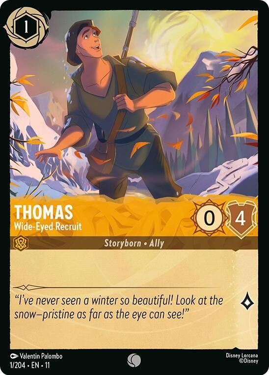 Thomas - Wide-Eyed Recruit Thomas - Wide-Eyed Recruit