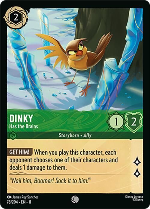 Dinky - Has the Brains