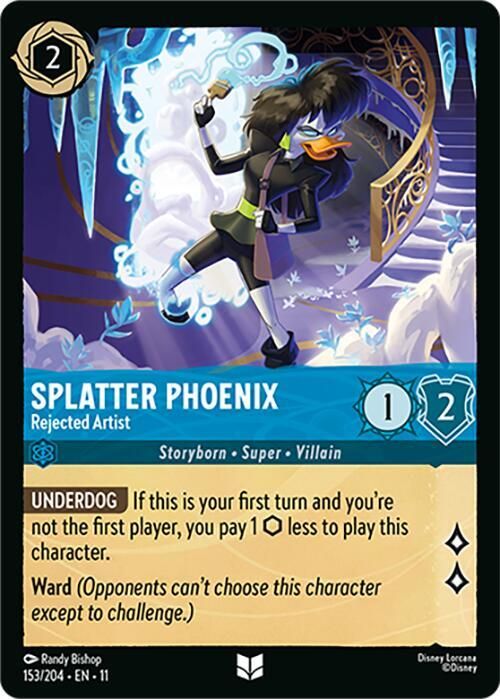 Splatter Phoenix - Rejected Artist Splatter Phoenix - Rejected Artist