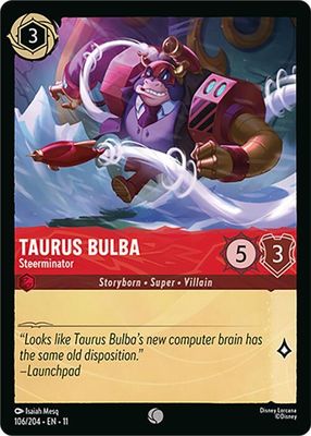 Taurus Bulba - Steerminator Taurus Bulba - Steerminator
