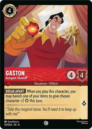 Gaston - Arrogant Showoff Gaston - Arrogant Showoff