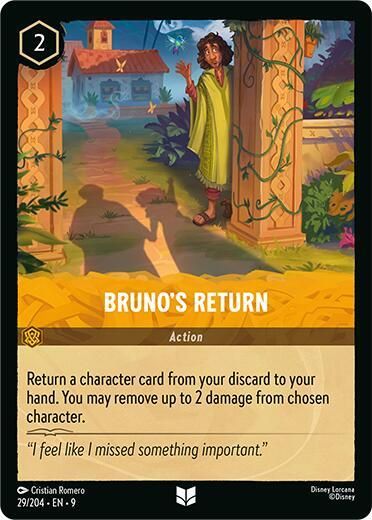 Bruno's Return Bruno's Return