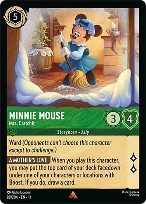 Minnie Mouse - Mrs. Cratchit Minnie Mouse - Mrs. Cratchit