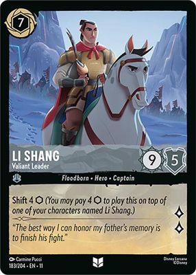 Li Shang - Valiant Leader