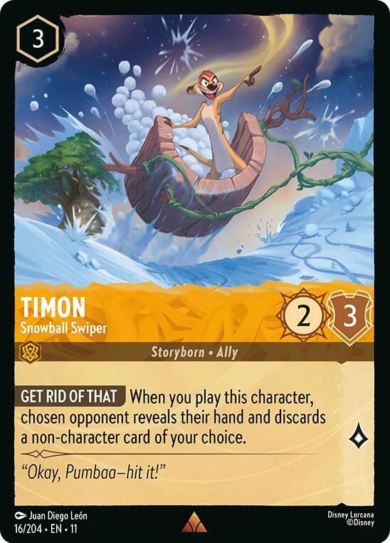Timon - Snowball Swiper Timon - Snowball Swiper