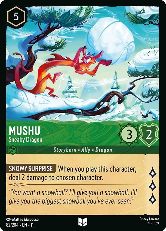 Mushu - Sneaky Dragon Mushu - Sneaky Dragon