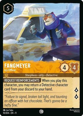 Fangmeyer - Icy Officer Fangmeyer - Icy Officer