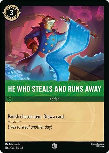 He Who Steals And Runs Away He Who Steals And Runs Away