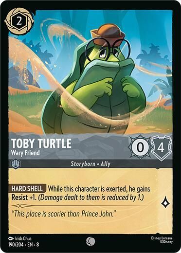 Toby Turtle - Wary Friend