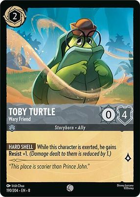 Toby Turtle - Wary Friend Toby Turtle - Wary Friend